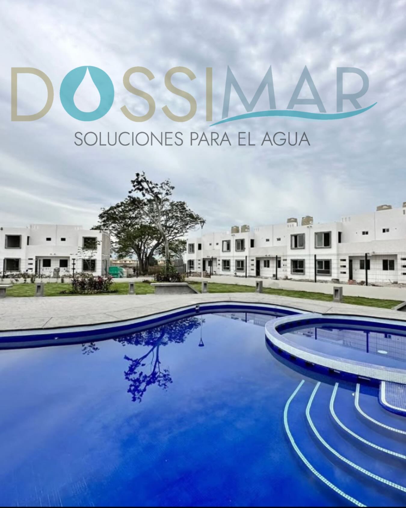 Detalle del sistema de bombeo y filtración instalado por dossimar